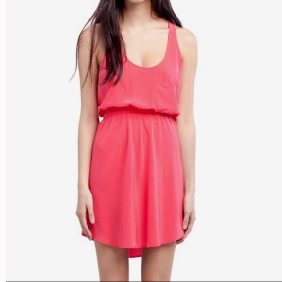 Wilfred Dresses & Skirts - Aritzia Wilfred 100% Silk Victoire Open Back Dress